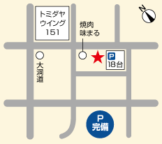 HAIR MAKE fleur 羽島店の地図